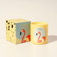 PINK MINT Pina Colada Double Wick Soy Candle