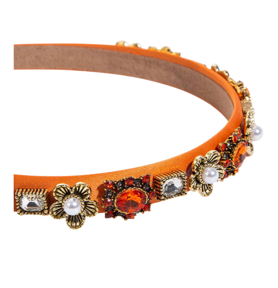 Sienna Thin Embellished Headband