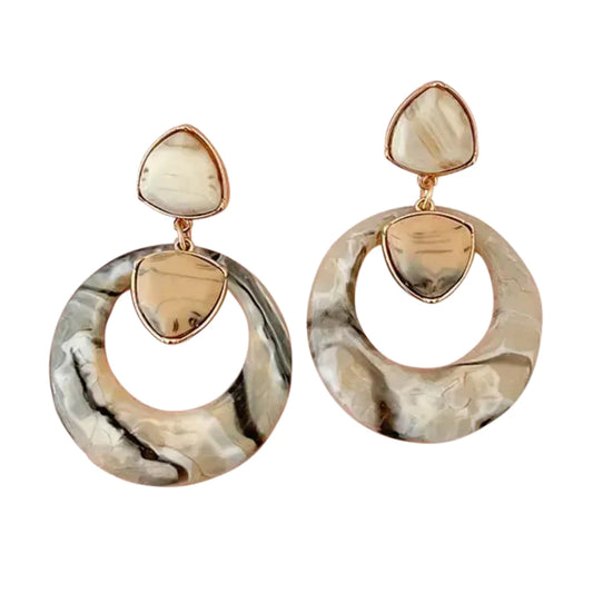 Amari Tribal Resin Earring