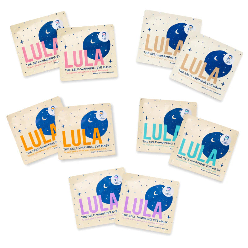 Lula Self Warming Eye Mask Mixed Box