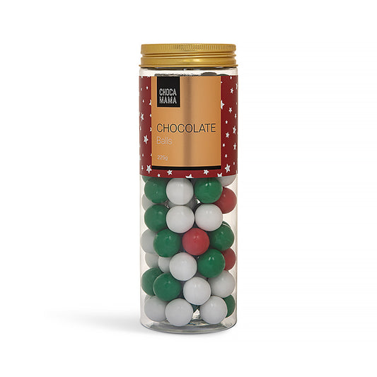 Festive Choc Mint & Orange Ball Cylinder