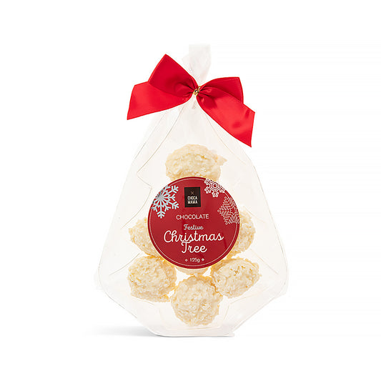 White Coconut Rough Christmas Tree