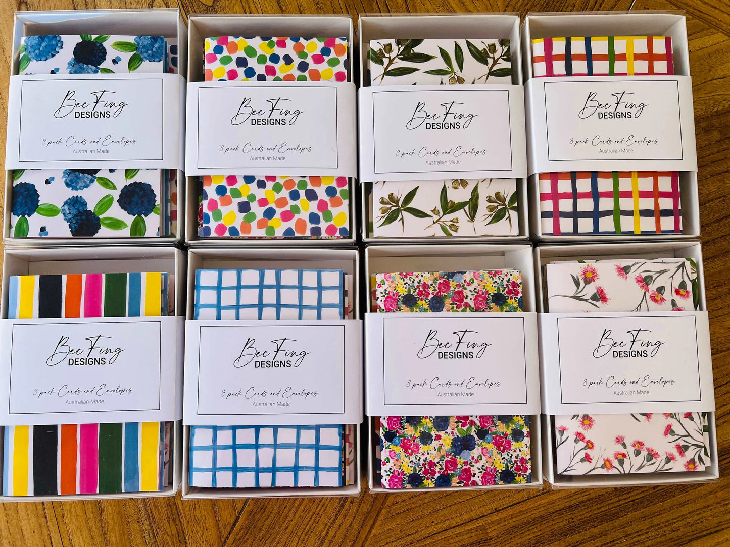 Bec Fing Boxed set of Gift Cards