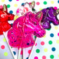 Unicorn Lollipop - Cotton Candy (light pink/gold)