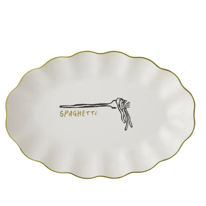 Mangiare Spaghetti Cer Dish