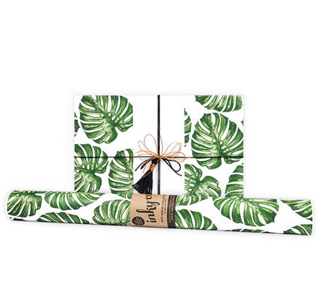 Monstera Leaf- 10m Wrapping Paper Roll