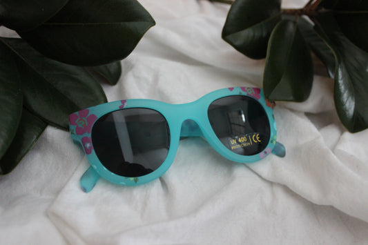 Flora Blue Sunglasses