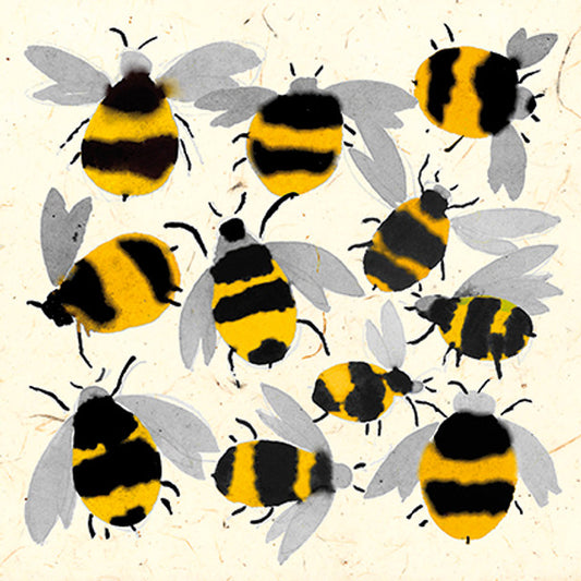 Inky Bees by Jenny Frean
