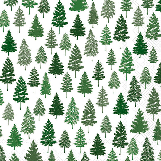 Nordic Forest Green Napkins