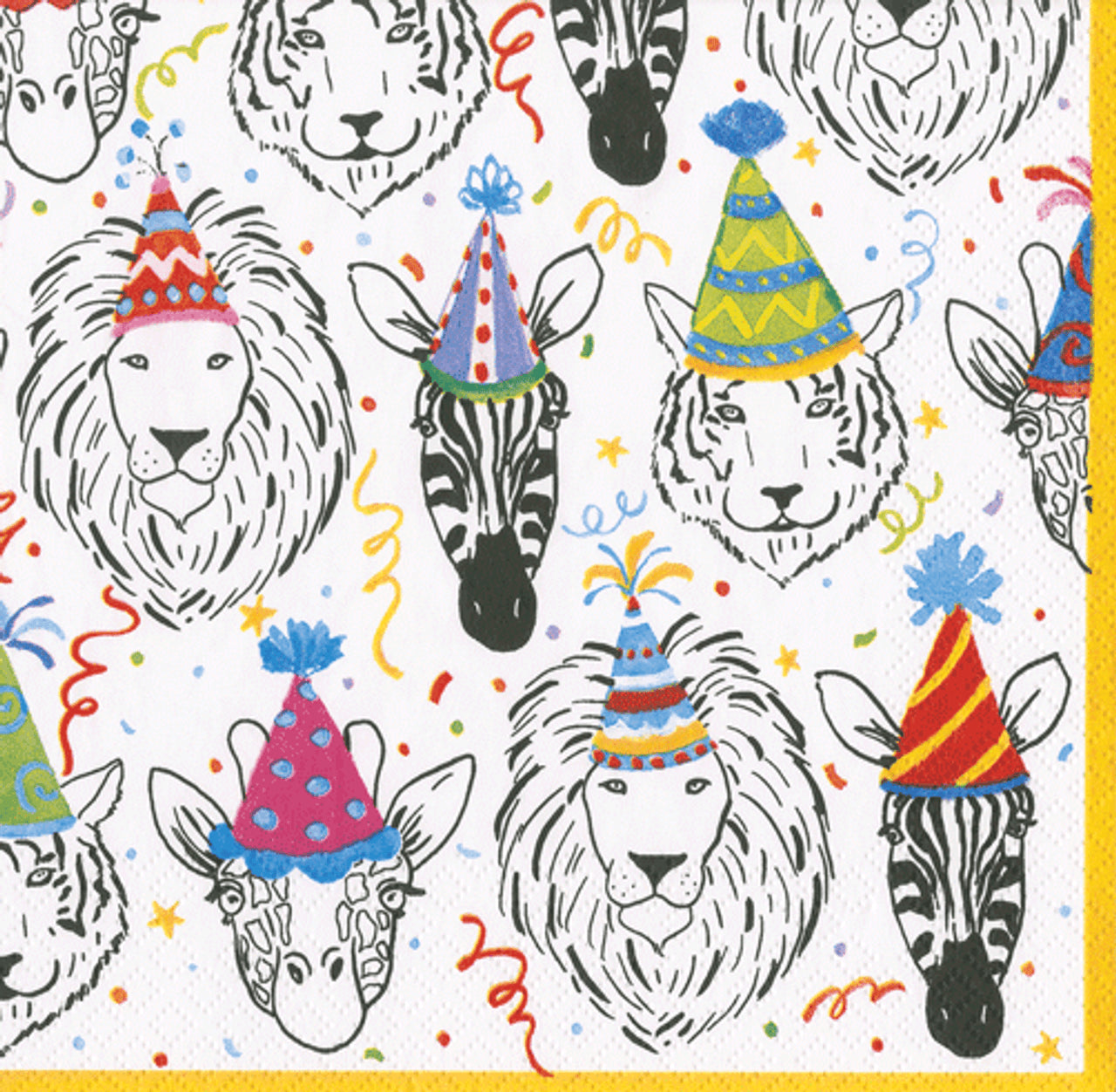 Safari Birthday Napkins