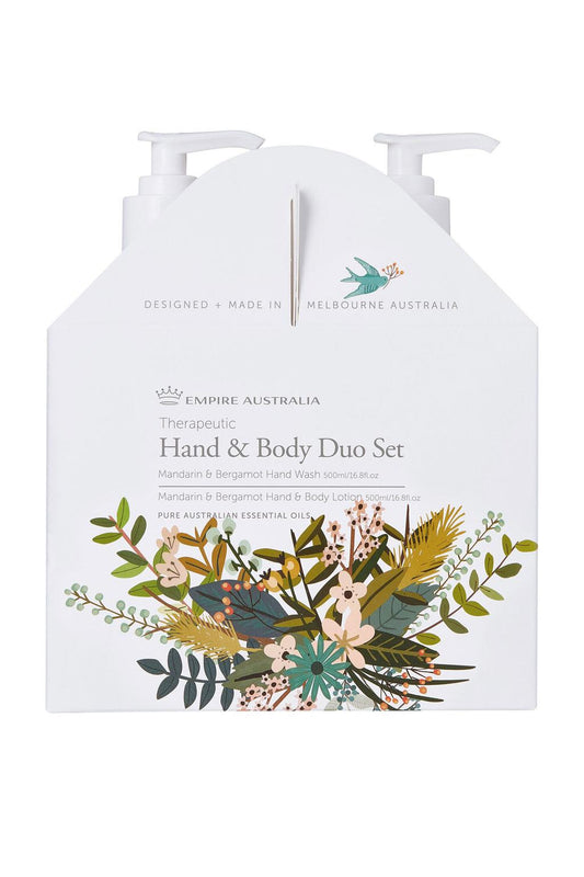 Mandarin and Bergamot Hand Care Duo