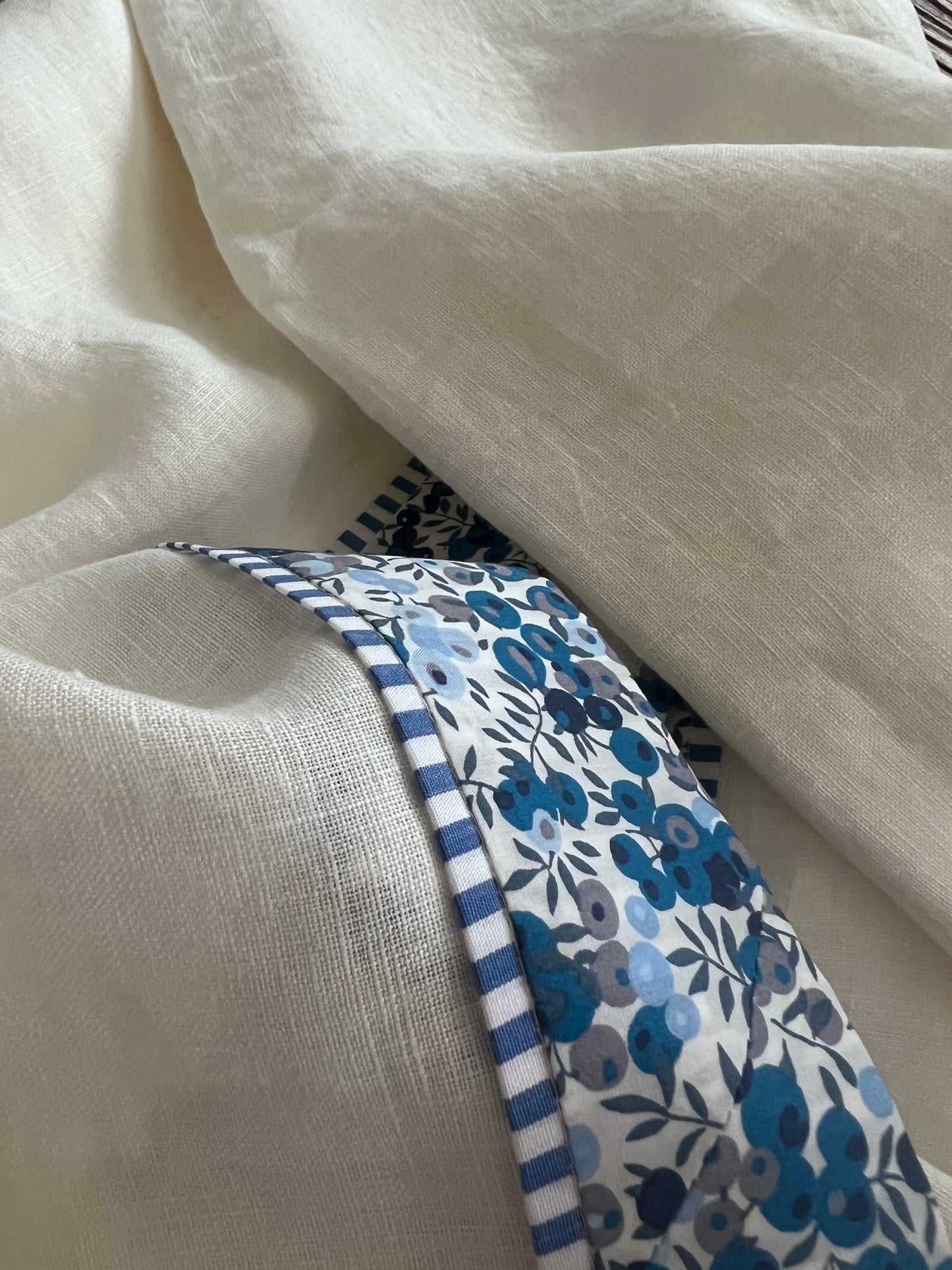Linen and Liberty Tablecloth - Blue