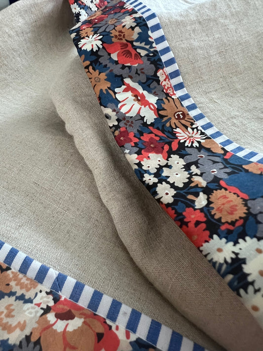Linen and Liberty Tablecloth - Floral