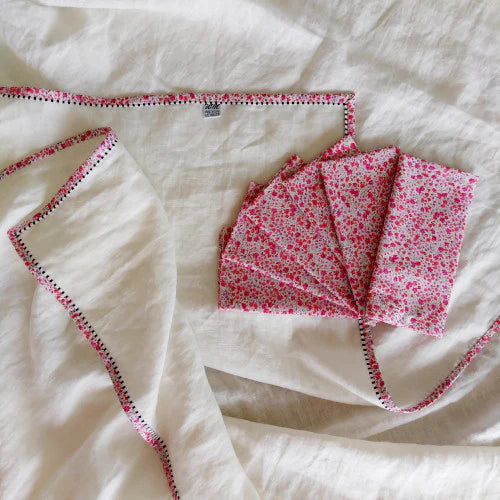 Linen and Liberty Tablecloth - Pink