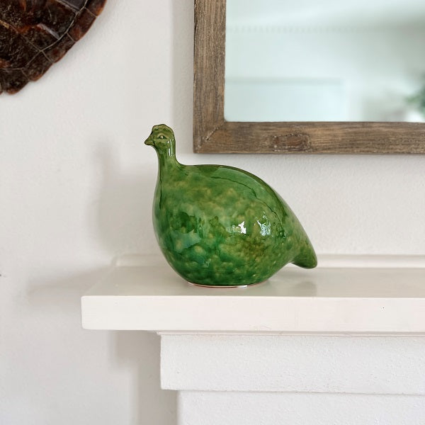 Ceramic Guinea Fowl