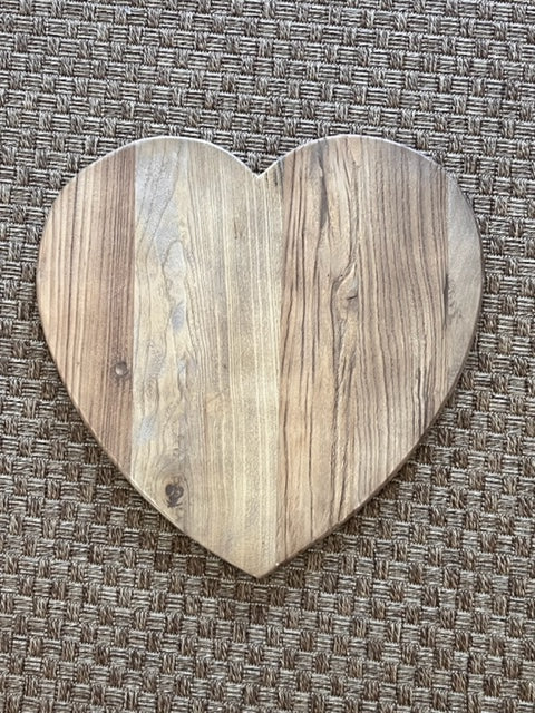 Elm Board Heart Shape
