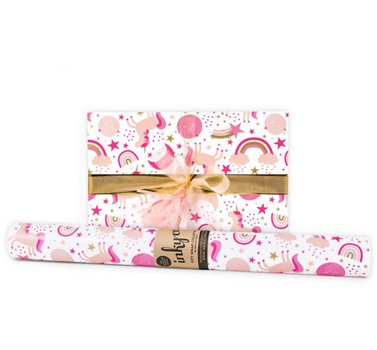 Unicorn 10m Wrapping Paper Roll