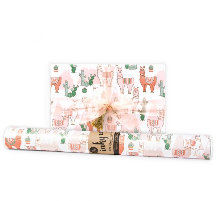 La La LLama 10m Wrapping Paper Roll