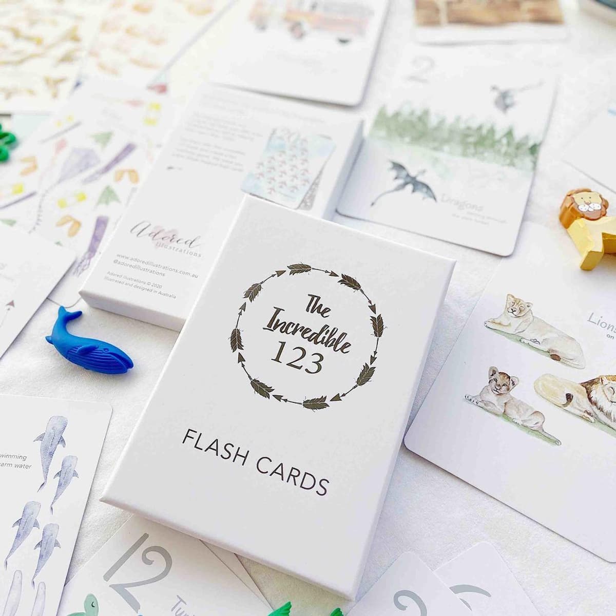 The Incredible 123 Flashcards