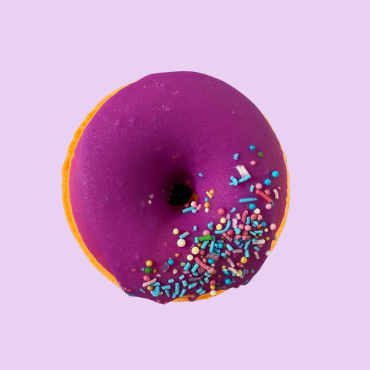 Lychee Coconut Donut Bath Bombs