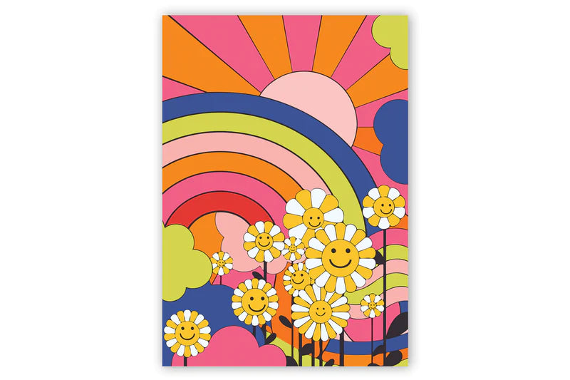 KIDS PAINT BY NUMBERS - FLOWER POWER