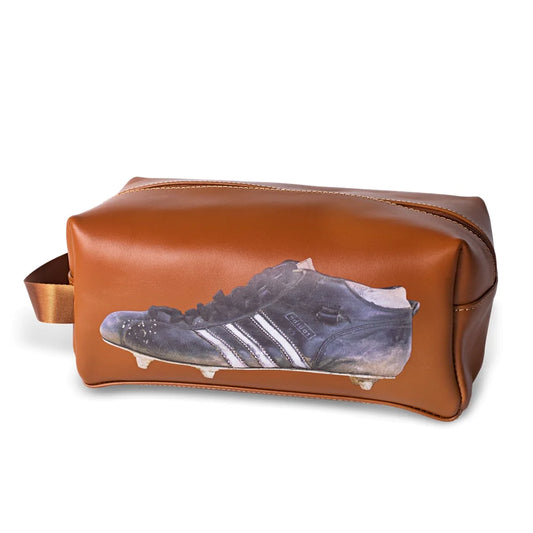 Three Stripe Boot Leather Wash Bag