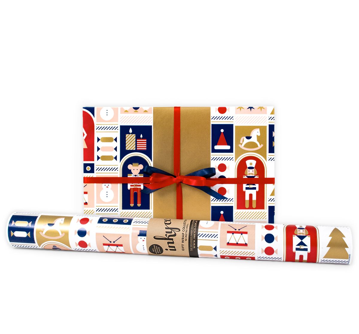 Nut Cracker Wrapping Paper Roll